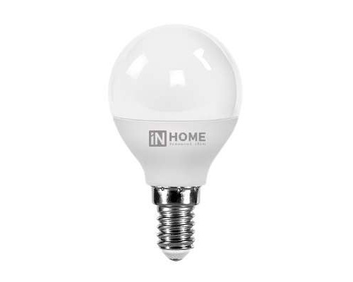 Лампа светодиодная LED-ШАР-VC 8Вт 230В E14 3000К 720лм IN HOME 4690612020549