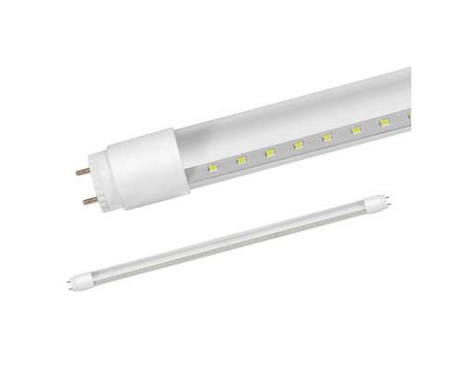 Лампа светодиодная LED-T8R-П-PRO 10Вт 230В G13R 6500К 800Лм 600мм прозр. поворотная IN HOME 4690612030944