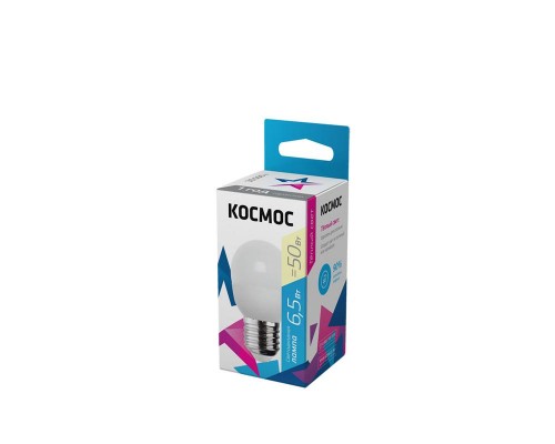 Лампа светодиодная GL45 6.5Вт 220В E27 3000К Космос LkecLED6.5wGL45E2730