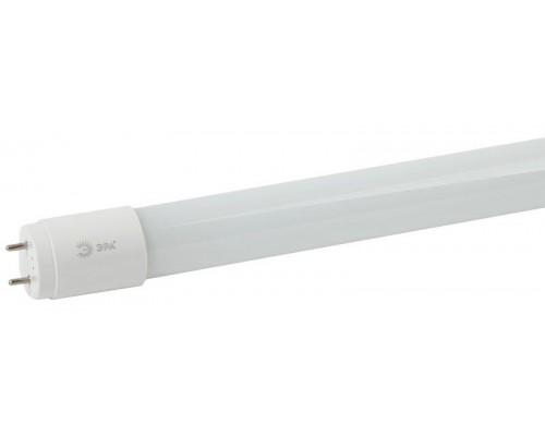 Лампа светодиодная T8-10W-840-G13-600mm R (диод стекл. труб. 10Вт нейтр. неповорот. G13 пенка) Эра Б0049592