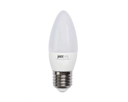 Лампа светодиодная PLED-SP C37 9Вт свеча 5000К холод. бел. E27 820лм 230В JazzWay 5001954A