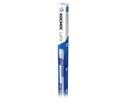 Лампа светодиодная 10Вт 220В G13 6500К GLASS 600мм T8 Космос Lksm_LED10wG13T865GL
