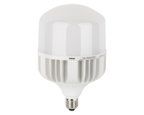 Лампа светодиодная LED HW T 65Вт (замена 650Вт) матовая 4000К нейтр. бел. E27/E40 6500лм угол пучка 200град. 140-265В PF>/=09 OSRAM 4058075576896