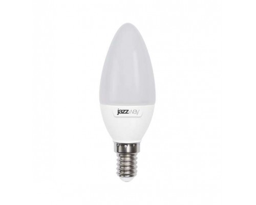 Лампа светодиодная PLED-SP C37 7Вт свеча 5000К холод. бел. E14 560лм 230В JazzWay 1027832-2