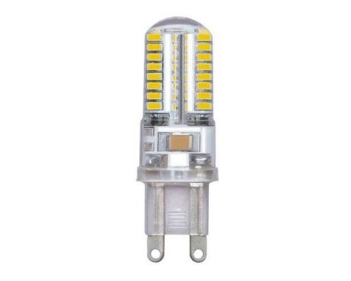 Лампа светодиодная PLED-G9 5Вт капсульная 4000К бел. G9 300лм 220-230В JazzWay 1032133B