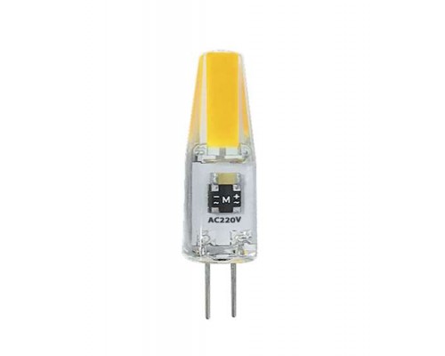 Лампа светодиодная PLED-G4 COB 3Вт капсульная 5500К холод. бел. G4 240лм 220В JazzWay 2857477