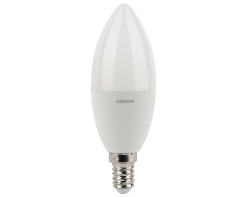 Лампа светодиодная LED Antibacterial B 7.5Вт (замена 75Вт) матовая 2700К тепл. бел. E14 806лм угол пучка 220град. 220-240В бактерицид. покр. OSRAM 4058075561250