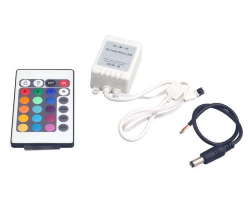 Контроллер RGB ZC-1000RC 12В 3х2А=72Вт (IR) JazzWay 3327385