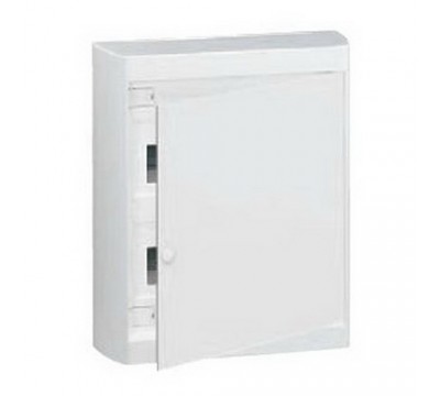 Щит для автоматов накладной с белой дверью 1х12м, Nedbox (арт. 601236)