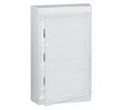 Щит для автоматов накладной с белой дверью 4х12м, Nedbox (арт. 601239)