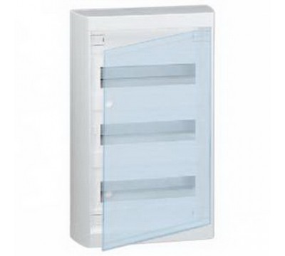 Щит для автоматов накладной с прозрачной дверью 3х12м, Nedbox (арт. 601248)