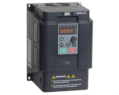 Преобразователь частоты CONTROL-L620 380В 3ф 4-5.5кВт IEK CNT-L620D33V004-055TE