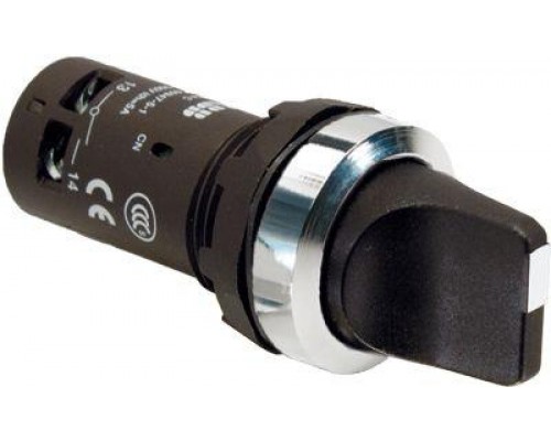 Переключатель 2-х поз. C2SS2-30B-11 черн. ABB 1SFA619201R3076