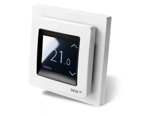 Терморегулятор DEVIreg Touch 16A сенсорный программируемый, цвет белый (арт. 140F1064)