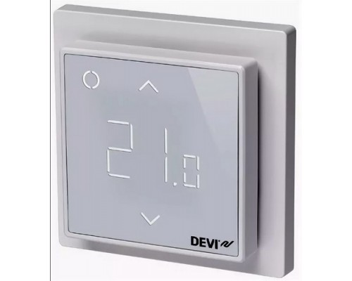 Терморегулятор DEVIreg Smart Polar White 16А с Wi-Fi, цвет полярно-белый (арт. 140F1140)