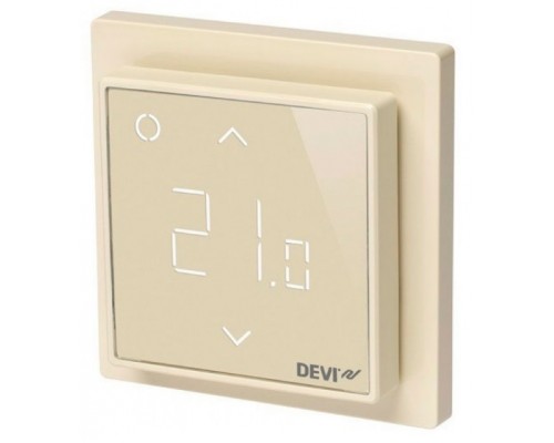 Терморегулятор DEVIreg Smart Ivory 16А с Wi-Fi, цвет бежевый (арт. 140F1142)