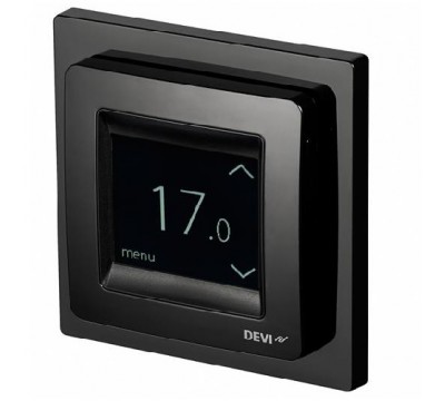 Терморегулятор DEVIreg Smart Black 16А с Wi-Fi, цвет черный (арт. 140F1143)