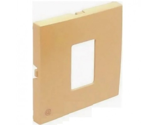 Лицевая панель для розетки RJ-45, цвет: золото (арт. 90751 TDU)