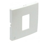 Лицевая панель для розетки RJ-45, цвет: лёд (арт. 90751 TGE)