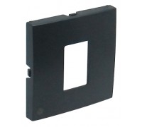 Лицевая панель для розетки RJ-45, цвет: серый (арт. 90751 TIS)