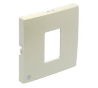 Лицевая панель для розетки RJ-45, цвет: жемчуг (арт. 90751 TPE)