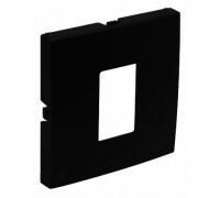 Лицевая панель для розетки RJ-45, цвет: черный (арт. 90751 TPM)
