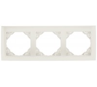 EFAPEL Logus90 Рамка трехместная, цвет: Лёд (арт. 90930 TGE)