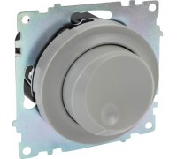 Светорегулятор 600 W для ламп накаливания и галогенных ламп, цвет: Серый (арт. 1E42001302)