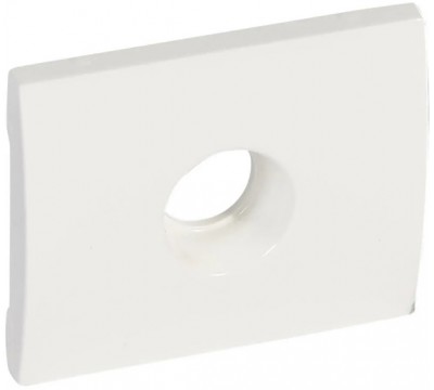 Лицевая панель для розетки TV одиночной, цвет: Белый (White) (арт. 777066)