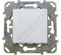 Выключатель Schneider Electric Unica одноклавишный, цвет белый (арт. MGU5.201.18ZD)