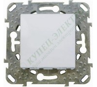 Переключатель Schneider Electric Unica одноклавишный (сх.6), цвет белый (арт. MGU5.203.18ZD)