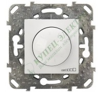 Диммер Schneider Electric Unica поворотный, 40-1000VA, цвет белый (арт. MGU5.512.18ZD)