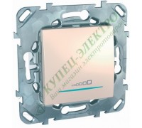 Диммер Schneider Electric Unica нажимной для любого типа нагрузки, 20-350VA, цвет слоновая кость (арт. MGU5.515.25ZD)