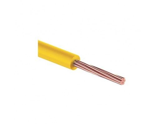 Провод ПГВА 0.75 Ж бухта (м) Rexant 01-6502