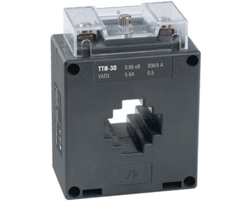 Трансформатор тока ТТИ-30 300/5А кл. точн. 0.5S 5В.А IEK ITT20-3-05-0300