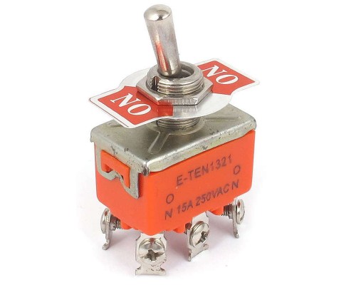 Тумблер 250В 15А (4c) ON-OFF 2п (KN-201) Rexant 36-4130