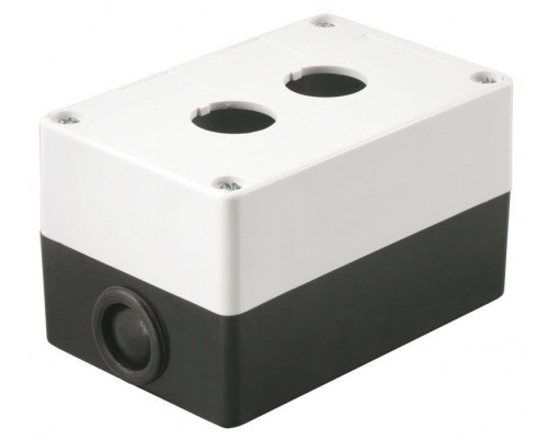 Корпус КП 102 2-м бел. для кнопок IEK BKP10-2-K01