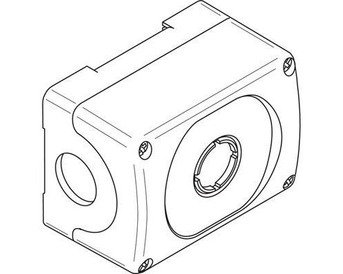 Корпус кнопочного поста MEP1-0 на 1 эл. ABB 1SFA611811R1000