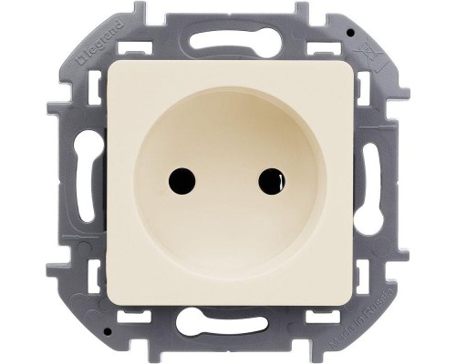 Механизм розетки 1-м СП Inspiria 16А IP20 250В 2P сл. кость Leg 673711