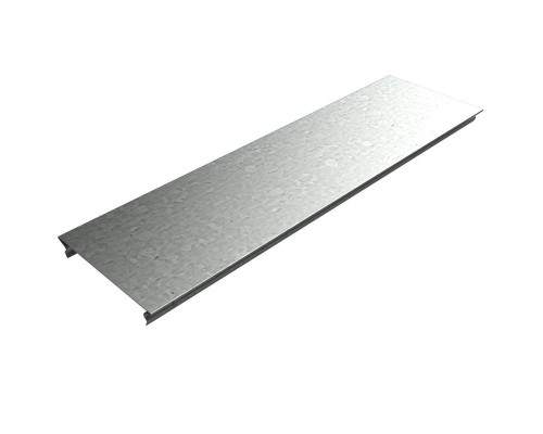 Крышка для лотка осн.150 L3000 сталь 0.55мм KL150-3000 оцинк. КМ LO0511
