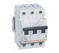 Автоматический выключатель серии RX3, 3п, 25 А, 4,5 кА, тип C, Legrand, арт. 419710
