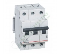 Автоматический выключатель серии RX3, 3п, 32 А, 4,5 кА, тип C, Legrand, арт. 419711
