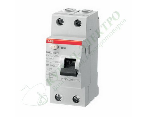 Устройство защитного отключения FH202 AC-40/0,03 (арт.2CSF202004R1400)
