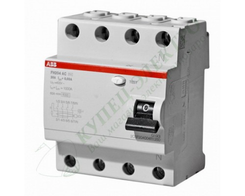 Устройство защитного отключения FH204 AC-40/0,03 (арт.2CSF204004R1400)