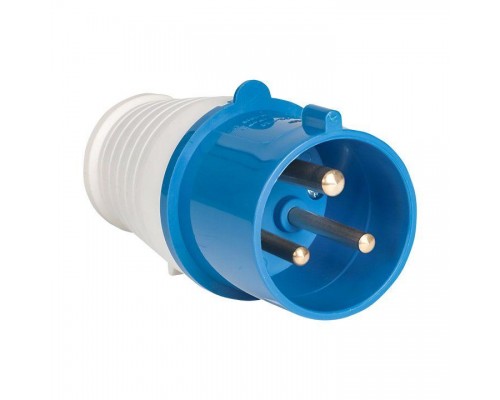 Вилка эл. каб. 32А 2P+РЕ 220В IP44 (023) EKF ps-023-32-220