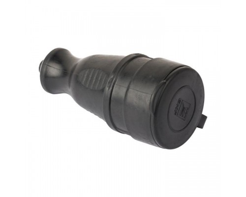 Розетка переносная 16А IP44 230В 2P+PE с защ. крышкой каучук PROxima EKF RPS-012-16-230-44-r