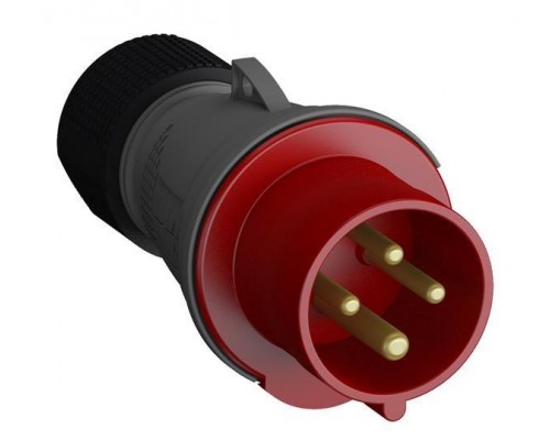 Вилка кабельная Easy&Safe 332EP6 32А 3P+E IP44 6ч ABB 2CMA101984R1000