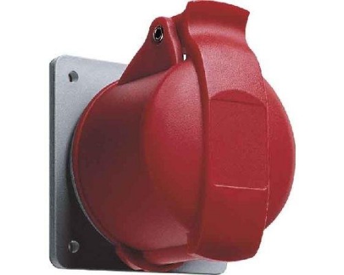 Розетка панельная 32А 3Р+N+Е с прямым унифицир. фланцем IP44 ABB 2CMA193259R1000