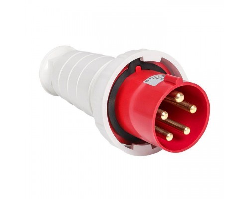 Вилка эл. каб. 63А 3P+РЕ+N 380В IP67 (035) EKF ps-035-63-380