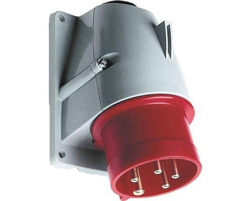 Вилка эл. каб. 32А 3P+N+E IP44 для монтажа на поверхности ABB 2CMA193331R1000